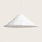 LEDKIA LIGHTING Hängeleuchte Papier Tyvek Rapa Weiß für Wohnzimmer, Küche, Schlafzimmer