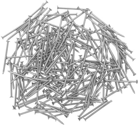 ROMISBABA Chiodi Per Ferramenta Da 1 Libbra Chiodi Di Finitura Per Legno Chiodi in Ferro Temprato Chiodi Per Porte Per Cornici Per Porte Garage