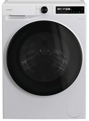 Candy ProWash&Dry 500 - BWR 6106BL8-S Lavasecadora, 10KG+6KG, 1600RPM, Pantalla Táctil + Rosca, Motor Inverter SpeedDrive, 16 Ciclos, 6 Rápidos, Funciones Higiénicas, Wifi, Inicio Diferido 24H, Blanco