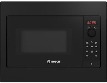 Bosch BFL523MB4, Série 2, Micro-ondes encastrable, 50 x 38 cm, 20 Litres, Noir