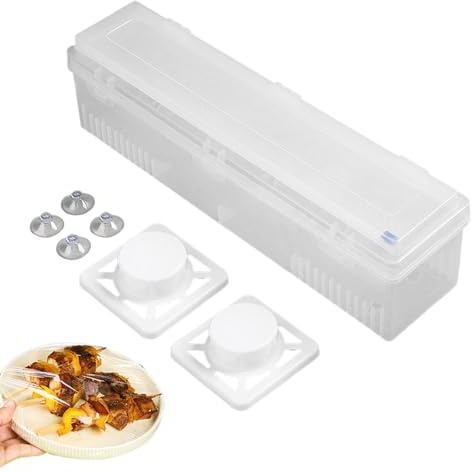 Dispenser di pellicola salvafreschezza, taglierina ricaricabile per