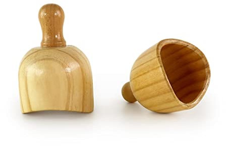 Coppie Coppe Svedesi in legno | Coppe Svedesi | Legname | Realizzate in legno di pino e loto | Progettate da Maderoterapia Estetica Italia