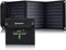 Bresser Solar Ladegerät 40W mit 1x DC- und 3x USB-A-Anschlüssen inkl. USB-A-Buchse mit QC3.0 zur Schnellladung, Solar-Panel als Ladegerät für Smartphones, Power-Banks etc.