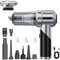 K&J Handstaubsauger Akku, 3-in-1 Faltbarer Handstaubsauger, 22000PA Auto Staubsauger Stark, 3-Gang Handstaubsauger Kabellos Mini Staubsauger für Auto, Küche, PC & Tierhaar Reinigung