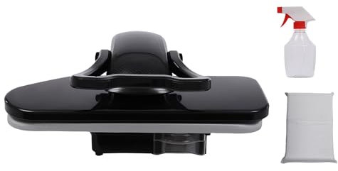 CzyuRachel Pressa a vapore intelligente 2200 W, con touch screen, voce AI, visualizzazione in tempo reale della temperatura e della quantità d'acqua, 5 modelli di tessuto, piastra riscaldante a forma