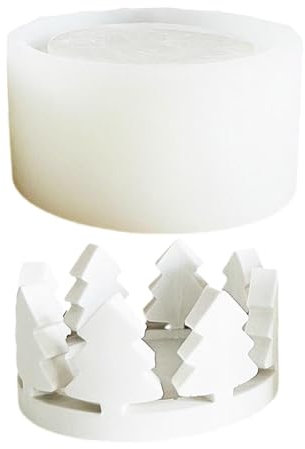 Support polyvalent en silicone robuste pour bougie chauffe-plat - Moule en silicone pour décoration de la maison