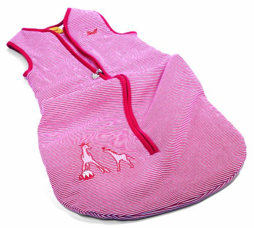 STEIFF 235924 - Giraffe Schlafsack, rot
