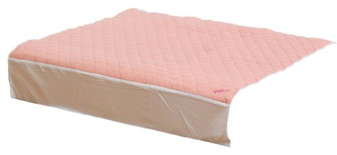Kylie - Almohadillas de Cama con alas, Ofrece protección Absorbente contra la incontinencia, Almohadillas para Debajo del colchón, Lavable a máquina, Rosa, 910 x 910 mm, 3 litros