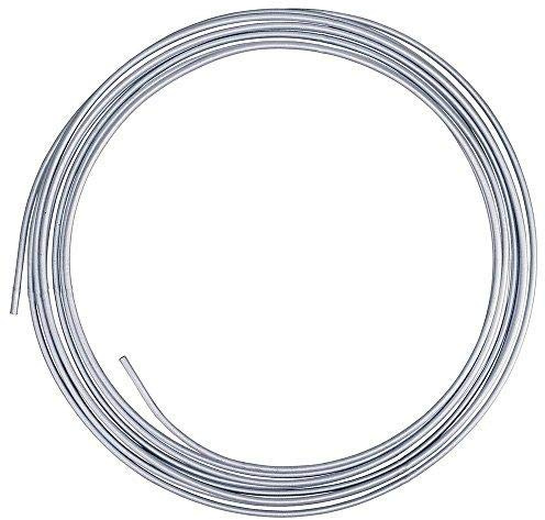4LIFETIMELINES 3/16 (4.76mm) x 25' - 316L Marine Grade Stainless Steel Brake Line Tubing Coil, Meets SAE Specifications, Universal Compatibility, Brake Line Replacement