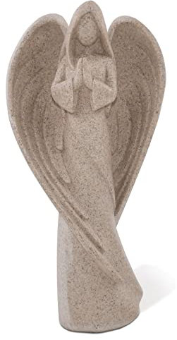 SIMON'S SHOP Praying Angel Statues, 9'' Prayer Angel Figurines, Garden Angels Sculptures for Family Friends, Indoor Table Shelf Mantel Decorations