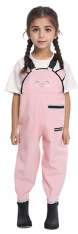 Kids Chest Waders Youth Fishing Waders For Toddler Children Water Proof Waders With Boots Baby Boy Romper Zip up Apparel Snap up Footie Youth Fishing Waders