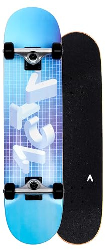 ACTA Complete Wordart 7.5 – Skateboard Polyvalent pour Débutants