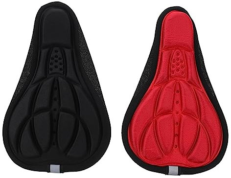 POPETPOP 2stücke Sattelüberzug Gepolstert Mit Gummiband Austauschbarer Sitzbezug Für Fahrradbezug Schwammkissenbezug Für Mountainbikes Und Falträder