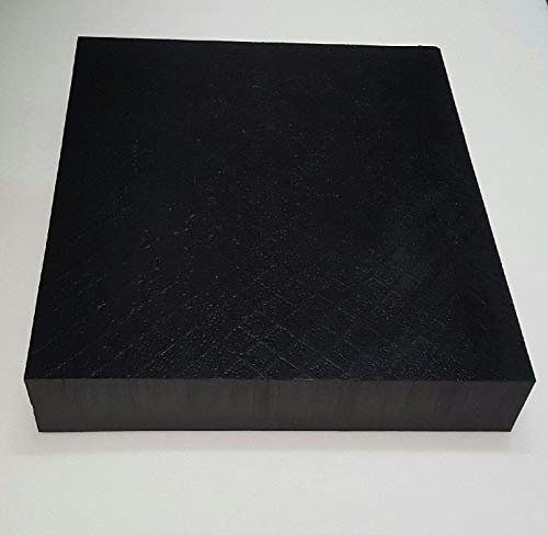 Minicell Closed Cell Foam Waterproof with Skin 24x 24 x 4.5 Thick Black