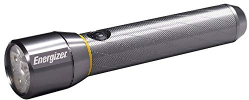 Energizer Vision HD Extra Performance LED Flashlight with Digital Focus, Durable and Bright Flashlight for Hurricane Supplies and Camping Gear, Flash Light with AA Batteries Included, Pack of 1