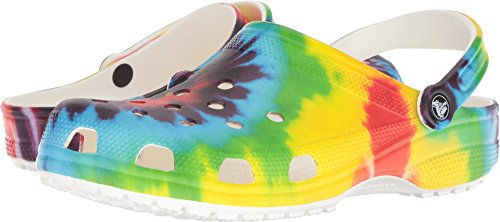 Crocs Unisex Erwachsene Classic Tie-Dye Clogs Clog, Multi, 36/37 EU