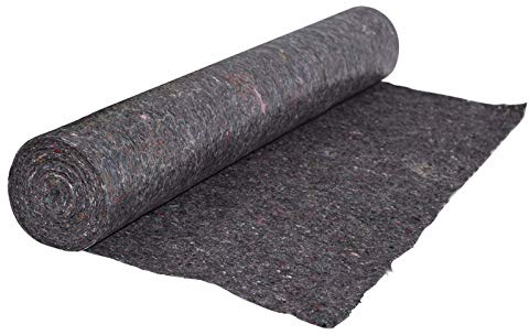 Virsus Telo di protezione per imbianchino, rotolo feltro per imbianchino assorbente protezione pavimenti da pitture, vernici o solventi varie dimensioni (25 metri)