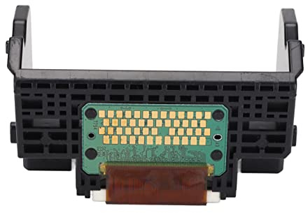 ASHATA Tête d'impression QY6-0080 pour, Tête d'impression Couleur D'imprimante de Remplacement Adaptée pour IP4820/iP484/iP4850/iX6520/iX6550/MX715/MG5220/MG5250/MG5320, Etc.