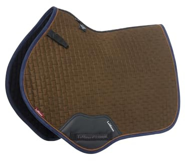 LeMieux Suede Close Contact Square Saddlepad - Alpine Large