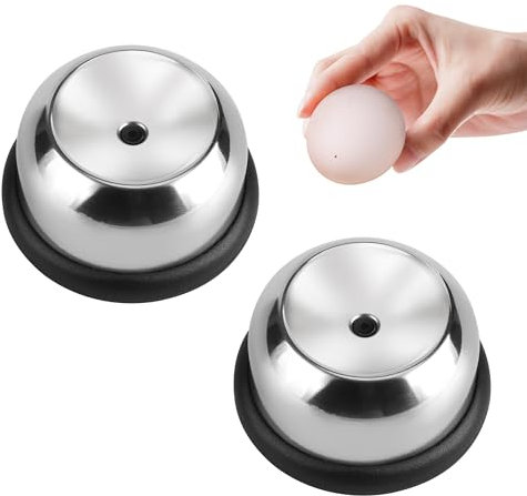 Puntale per Uova, 2 pezzi Bucauova in acciaio INOX, Separatore di Uova, Perforatrice Semiautomatica per Utensili da Cucina,Strumento per la Separazione Delle da Cucina