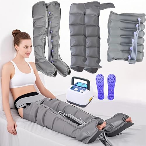 Air Compression Massager,Pressotherapy Boots, Lymphatic Drainage, Massage Device, Tired Feet Legs, Massage and Relaxation, Professional Efficiency