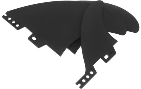 POPETPOP Aletas para Tabla de Surf y Paddle Board Aleta Central Extraíble de Compatible con Sup Kayak y Canoa Diseño Resistente la Abrasión para Mayor Estabilidad y Control Deportes