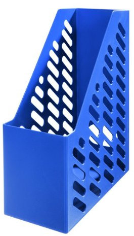 HAN Stehsammler KLASSIK XXL – 1 STÜCK, groß, größer, XXL. Hochwertig, stabil, standsicher und schick, mit Beschriftungsetikett, blau, 1603-14