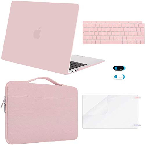 MOSISO Coque Compatible avec MacBook Air 13 Pouces M1 2021 2020 2019 2018
