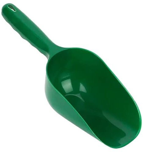 Harrista Grön plast trädgårdsspatel skopa trädgårdsspade för plantering av jord gödselmedel mjöl husdjur mat multifunktionella trädgårdsverktyg