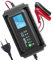 LVYUAN Chargeur de Batterie 10A, Chargeur de Batterie de Véhicule 12V/24V, Mainteneur de Batterie, Chargeur d'entretien, Chargeur Flotteur et Désulfateur pour Batteries AGM, Moto et Plomb-Acide