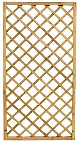 Pannello Grigliato per Rampicanti 120x180 cm in Legno Impregnato