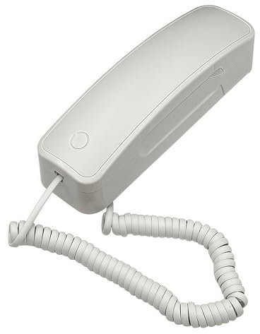 Gtwoilt ST-309 Corded Landline Phone House Phone Hotel Phone Wall Mount with Mute/Pause/Redial Function, White