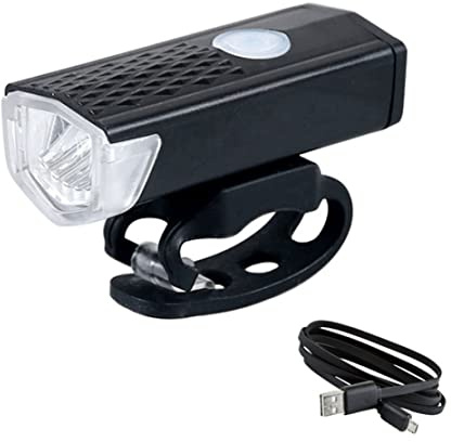 HoveeLuty Phare de vélo 300 lumens Rechargeable par USB avec 3 Modes d'éclairage Avant de vélo, Phare LED, Lampe étanche pour