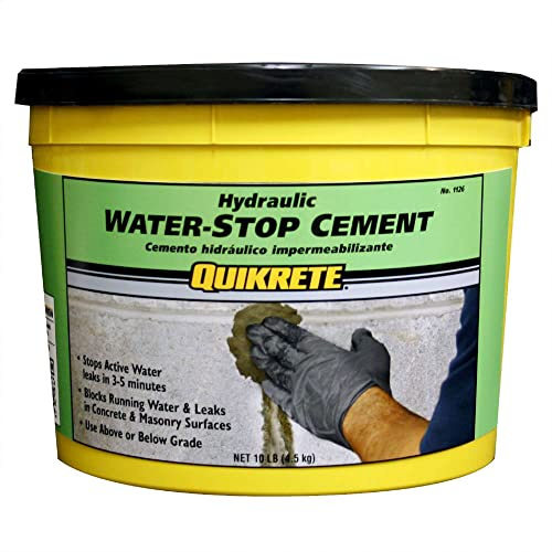 Quikrete Hydraulic Water- Stop Cement 3 - 5 Min 10 Lb