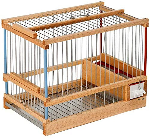 Motisi Zootecnici Gabbia in Legno per Uccelli Modello Cinciarella
