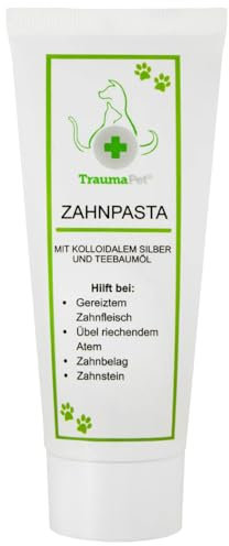 Zahnpasta für Hund und Katze mit kolloidalem Silber und Teebaumöl
