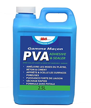 Midi Decor PVA Industial lim - Mason-serien - lim och tätningsmedel - färglös 2,5 liter