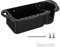 Perfeclan Boat Storage Organizer,Cup Holder,Universal,with Drainage Boat Accessories Boat Seat Storage for Kayak, Fly Fishing Equipment, Boat, Black