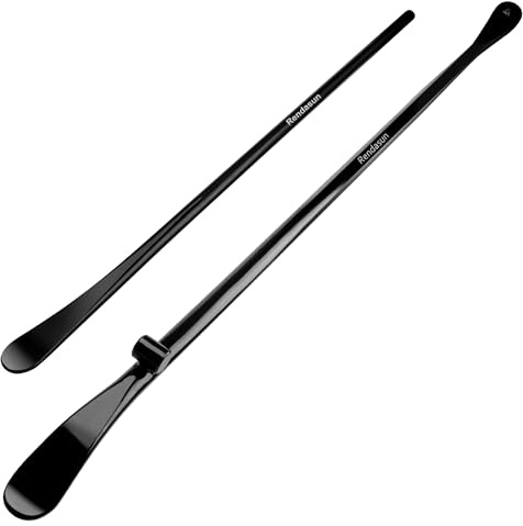 2PCS Tire Bar, 34645 Tire Mount and Demount Iron 37In, 3/4 in | 33220 Mt and Demount Spoon 30 in, 11/16 in, Tire Irons Heavy Duty Used for Off-Road Vehicle, Bus, Cars, Tractor Tubeless Truck Tires…