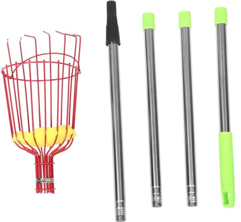 iplusmile Cueilleur De Fruits Cueilleur De Myrtilles Collecteur De Baies Outils De Cueillette De Fruits Perches Télescopiques Cueilleur De Pommes De Pin Outil De Récolte De Myrtilles