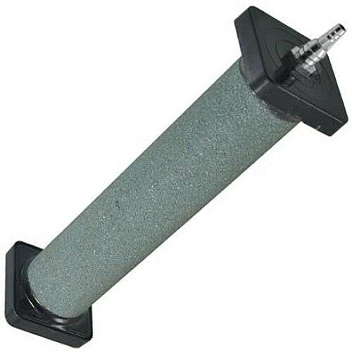 Pond H2o 12 Inch (30cm) Long by 50mm Diameter Airstone Cylinder Bubbler Bar, Large Air Stone Diffuser for Water Garden Koi Fish Ponds or Fish Tanks, Saltwater, Marine Aquariums and Hydroponic Use