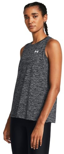 Under Armour Tech Tank Twist débardeur femme de running, haut sans manche pour la course à pied, top de sport léger