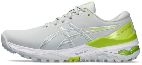 ASICS Men's Gel-Kayano ACE 2 Golf Shoes, 9, Glacier Grey/NEON Lime