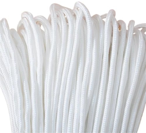 Corde d'ancrage, Corde d'amarrage en Nylon tressé for tente de pêche, cordon souple, 5, 8mm, 20M, for ponton de bateau marin, ancre, ligne de gréement,Multi-usages(5mm 20 Meter)