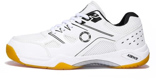 Badminton Shoes Lightweight Indoor Court Shoes Non-Slip Breathable Training Sneakers for Men Women