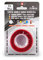 TARGET Ipt Doppelseitiges Klebeband transparent 2MX19 mm, Rot, 2 x 19 mm