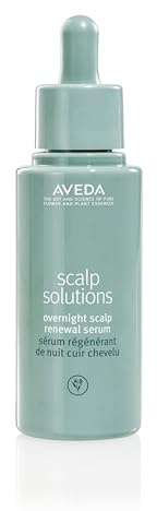 Aveda Scalp Solutions Sérum Régénérant De Nuit Cuir Chevelu | Hydrate et apaise le cuir chevelu| Fait briller les cheveux | Apaise les rougeurs et la peau sèche | 98% d’origine naturelle*, 50 ml