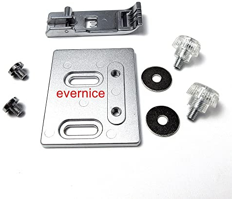 COVERSTITCH Foot+Binder MOUNTING Plate+4 Screws +Washer for Pfaff Coverlock 3.0, 4.0 Machines
