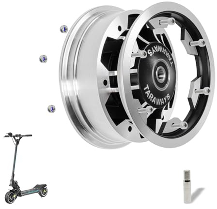 Taraways Dualtron Mini-llanta, doble freno, de dos piezas, rueda delantera Dualtron Mini (llanta)