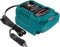 Mini Auto-Ladegerät für Bosch Professional 18V System GBA Li-ion Akku, 2A Ersatz Schnell Ladegerät für GAL-18V-40 Tragbares 12V Autoladegerät mit LED Anzeige Zigarettenanzünder-Stecker